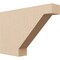 Ekena Millwork 2in. W x 8in. H x 12in. L Burlington Woodgrain TimberThane Rafter Tail, Primed Tan RFTUR02X08X12BURRCPR - alternate 1